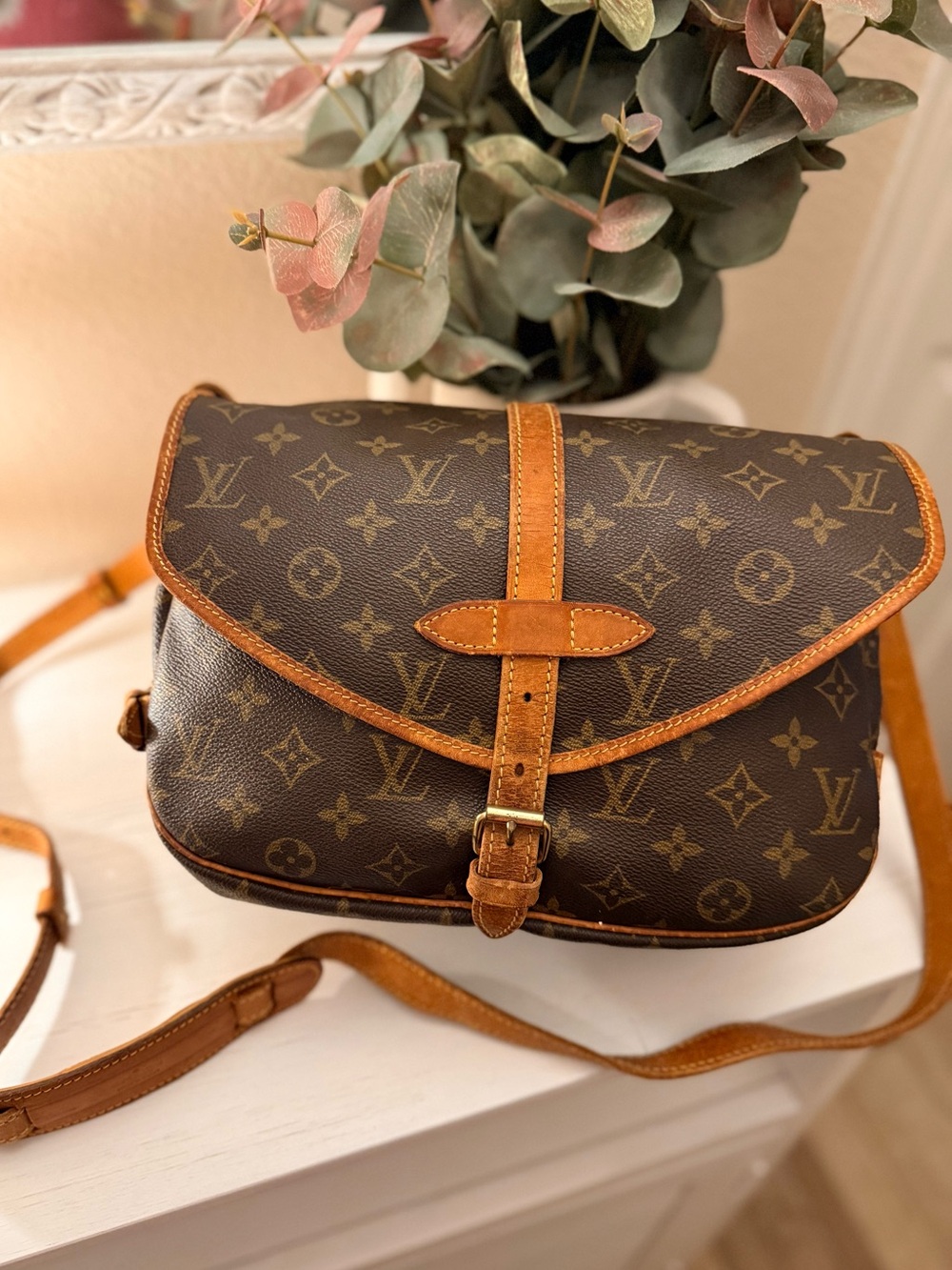 Louis Vuitton Monogram Saumur 30 Bag - Picture 13 of 14